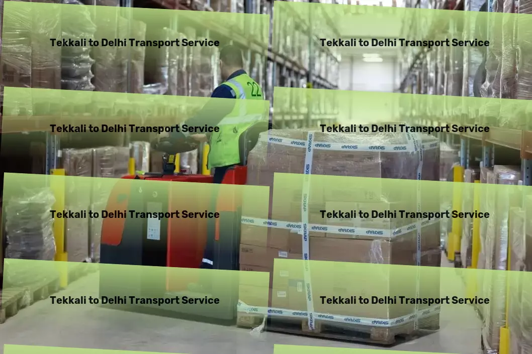 Tekkali to Delhi Part Load Transport Comprehensive cargo logistics